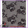 Charming Black African Lace Fabric for Party